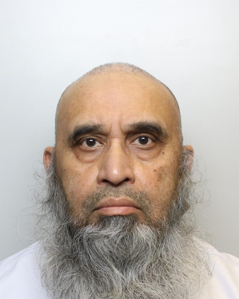 Yusuf Sacha 69 of Batley Jailed After 39 Years of Getting Away With Being a Child Rapist