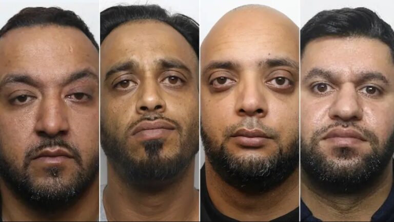 1998 Rotherham Grooming Gang members Mohammed Ashan, Abid Saddiq, Sharaz Hussain, Aftab Hussain and Masaued Malik were all convicted 2 not named for legal reasons